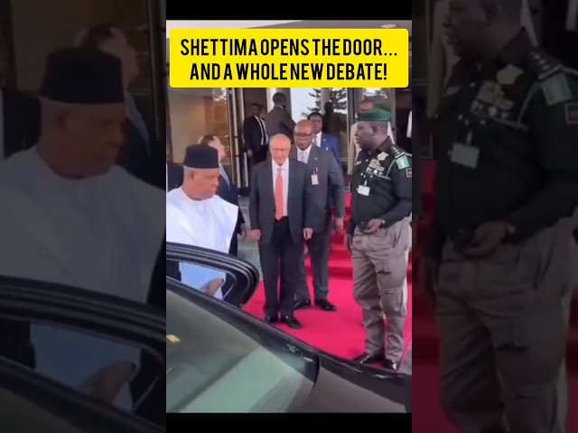 VP Shettima Opens Car Door for Brazilian Counterpart—Nigerians Divided Over Diplomatic Gesture