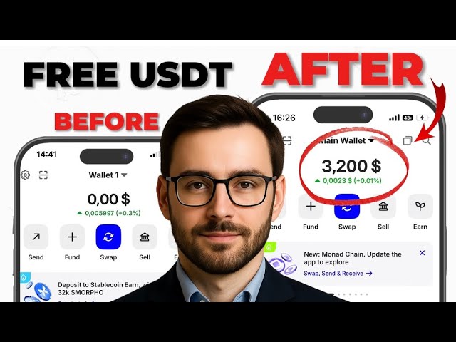 How to Get 3,000 FREE USDT With ZERO Investment  Free Crypto Tutorial