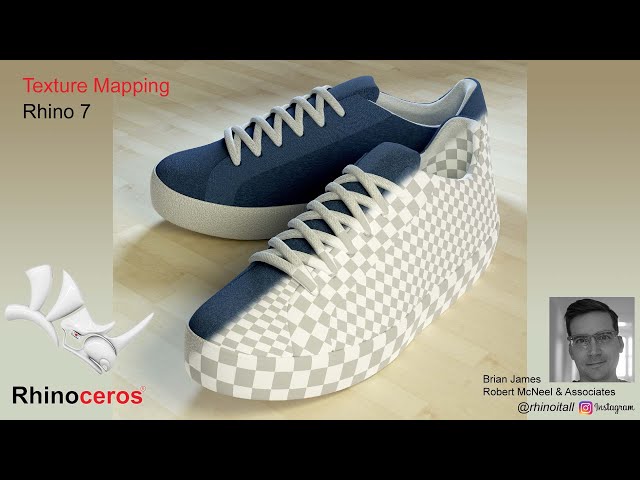 Texture Mapping in Rhino 7