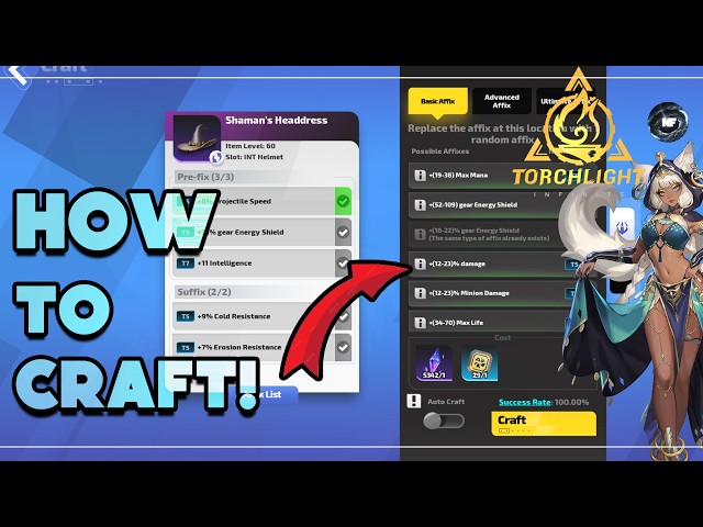 Beginner Guide on How to Craft and Buy Items in Torchlight: Infinite