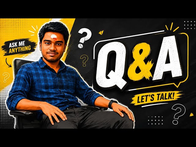 🔴 Q & A Livestream | Yenna Keakka pooringa ? - SodaCraftTamil