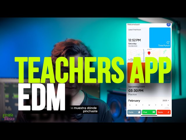 EDM Presents: "Teachers App" for music programs