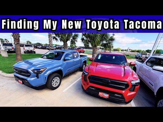 Toyota Dealer Visit to Find My New Tacoma