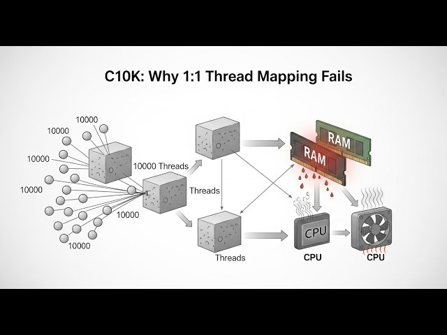 From C10K to io_uring: The Evolution of High-Performance Server Concurrency