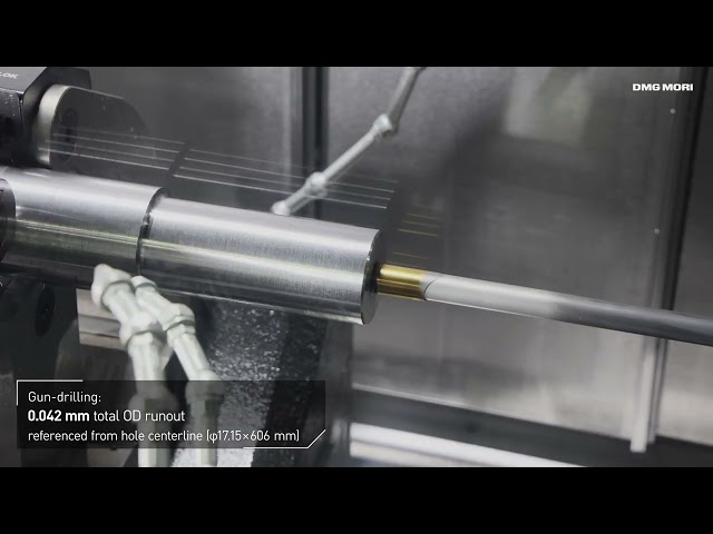 Process Integration of Gun Drilling Using the Mill Turn Center NTX 2500 | 3000 3rd Generation