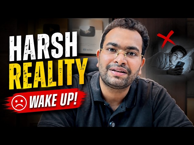 One Day You'll Regret This | No one will tell you this | Shubham Sir