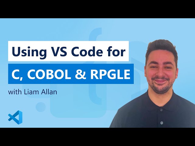 Using VS Code to develop C, COBOL and RPGLE