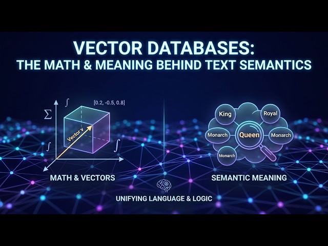 The Mathematical Reason Vector Databases Matter