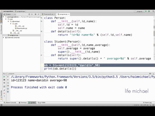 The super Function in Python