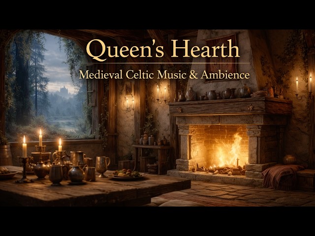 The Queen’s Private Hearth | Medieval Celtic Music for Focus & Woodland Ambience