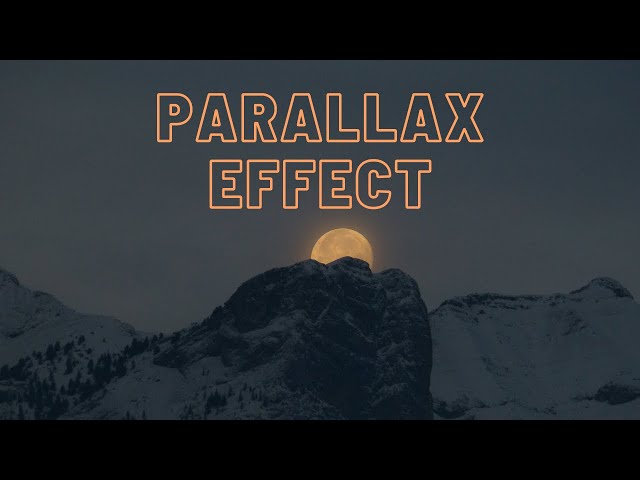 Parallax Scrolling Effect Website Tutorial with HTML CSS 2021 | HTML CSS Projects