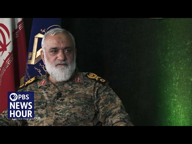Top adviser to Iran's Revolutionary Guard leader sits down for rare interview