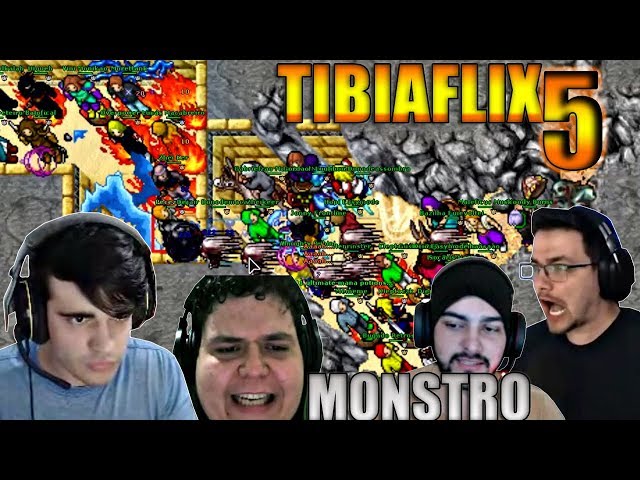 A INVASÃO DE MACABRA - O.S DDD O MONSTRO VS NATTANK DE DIBRA#TibiaFlix 5 #TibiaClips