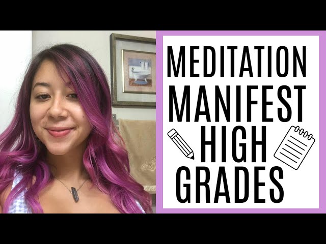 LAW OF ATTRACTION FOR STUDIES | GUIDED MEDITATION TO MANIFEST GOOD GRADES | FOR STUDENTS