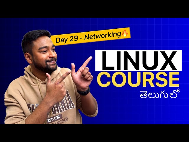 Linux - Free Course - Job Confirm | Zero to Hero | Day 29 - Networking