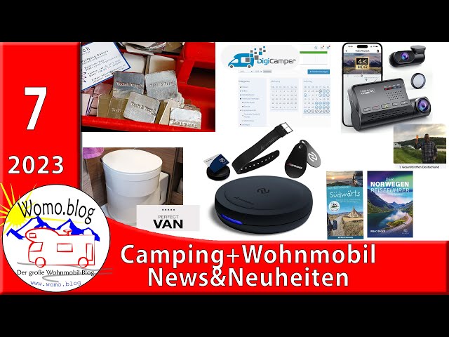 Camping und Wohnmobil News&Neuheiten 07/2023
