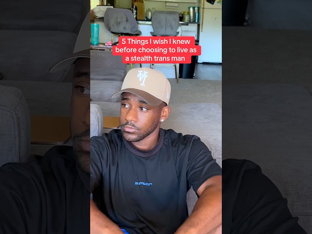 5 Things I Wish I Knew Before Going Stealth 🫣 #transman #ftm #transguy #stealth