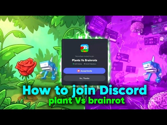 How to join discord of plant Vs brainrot #jandel #plantvsbrainrot #roblox 