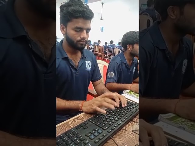 Typing Master  enjoy time computer class #shorts