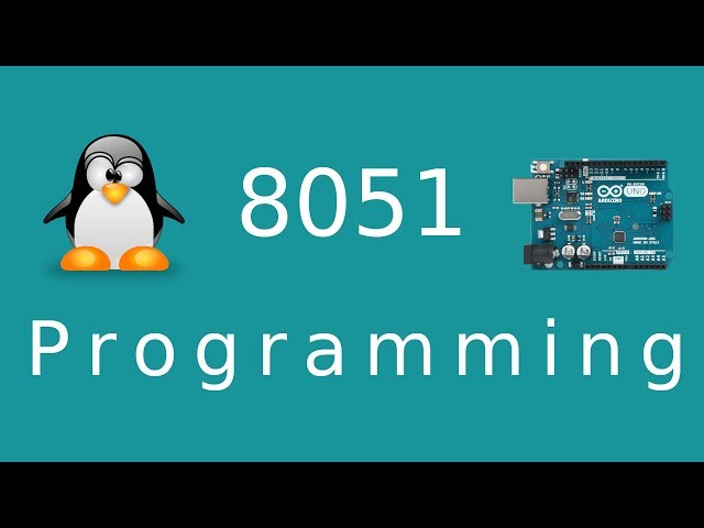 8051 MCU programming using Arduino/USBasp and open-source software packages