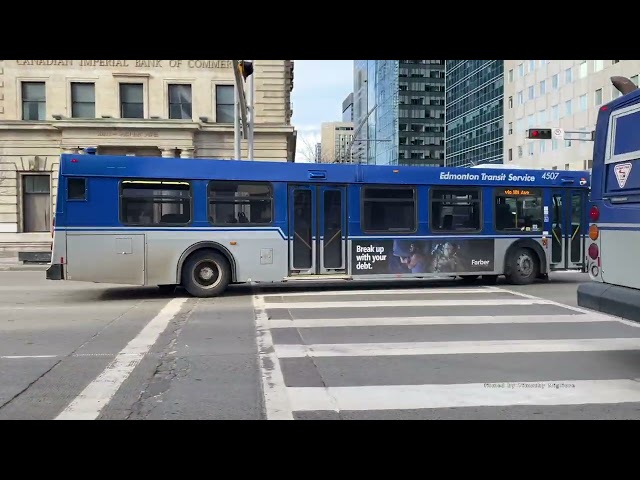Buses in Edmonton, Canada 2026