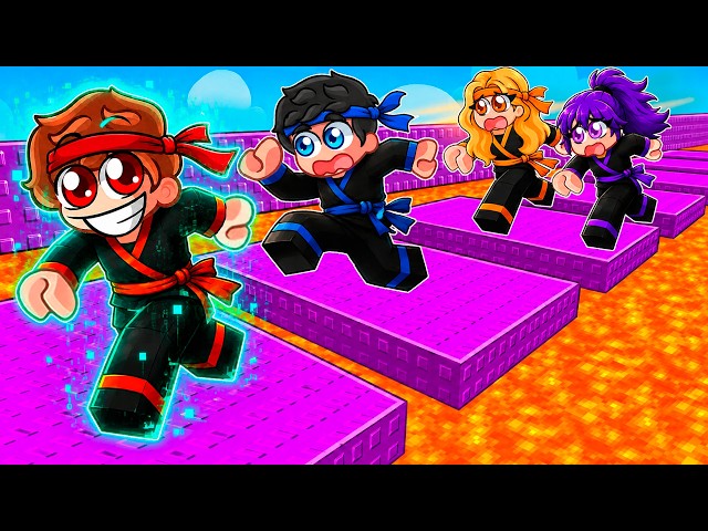 I Pretended to be a NOOB, then I Used LEGENDARY NINJAS in Roblox!
