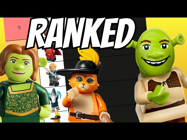 Are the NEW LEGO Shrek Minifigures Actually Good?