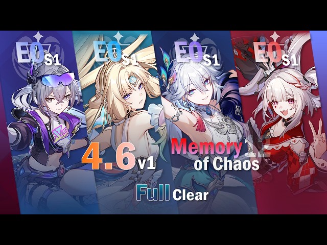 HSR 4.6 Beta v1 | Silver Wolf Lv999 & Pearl Full Elation | MoC 12
