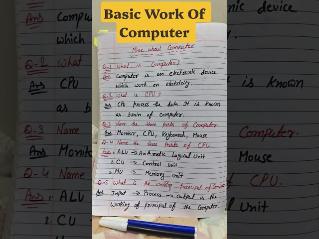 Computer Basic Work for Beginners | Learn Computer Basics Easily | Basic Computer Skills