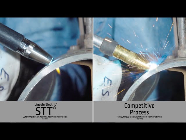 STT® Comparison – Stainless Steel Root Pass Welding