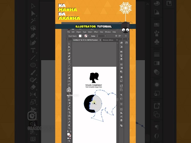 Illustrator Tutorial - Tutorial do Illustrator - Como fazer edição no Illustrator #Illustrator
