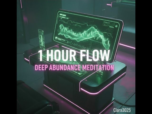 🌟 AI Riches Flow: 1 Hour Deep Abundance Meditation Subliminal (Cyberpunk Therapy)