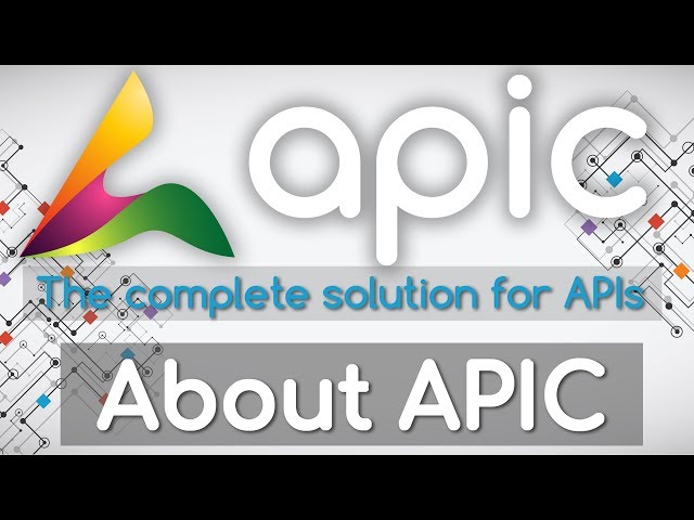 About APIC - The complete API solution for API Design, Documentation and API Testing