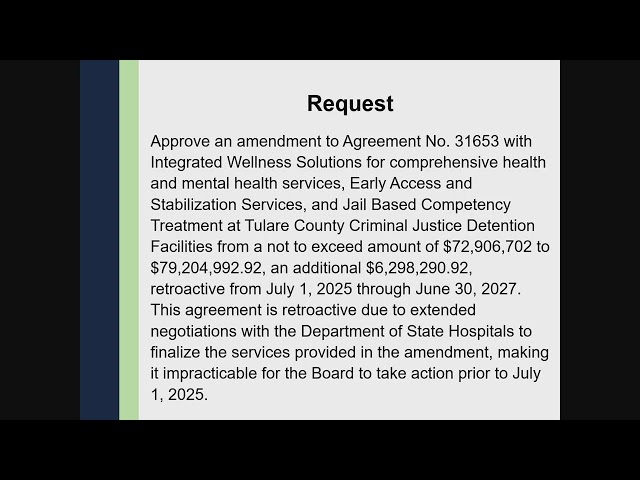 Board of Supervisors Meeting - 08/04/2026