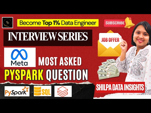 PySpark Interview Question Asked in Meta | Monthly Posts | Data Engineering Series