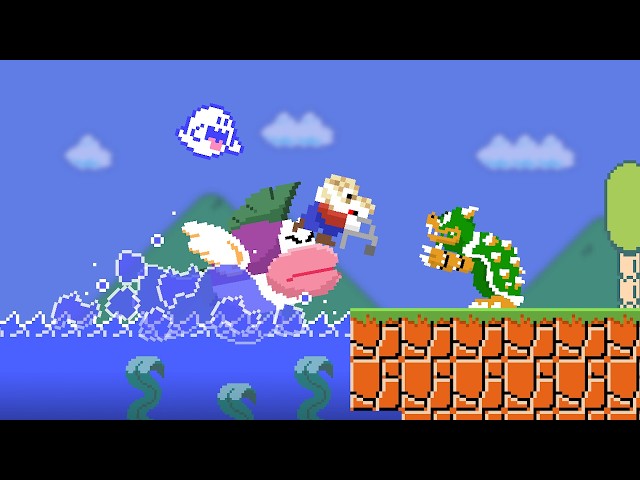 When Enemies Help Old Mario 2 (Full Story)