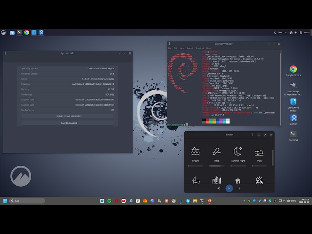 Debian 14 and Cinnamon - How To Install Cinnamon DESKTOP via Windows and DEBIAN - WSL - X410 - 2026