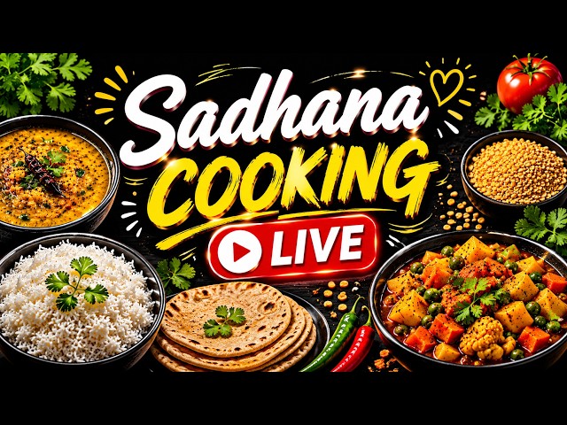live #cooking  paratha sadhana cooking vlog1 is live# #cookingchannel