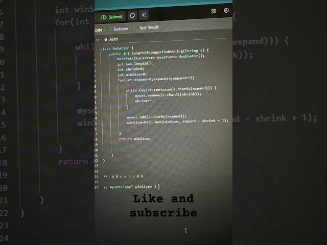 Longest Substring Without Repeating Characters