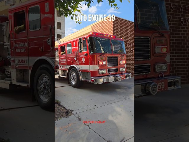 LAFD Engine 59 #lafd #seagravefireapparatus #firetruck