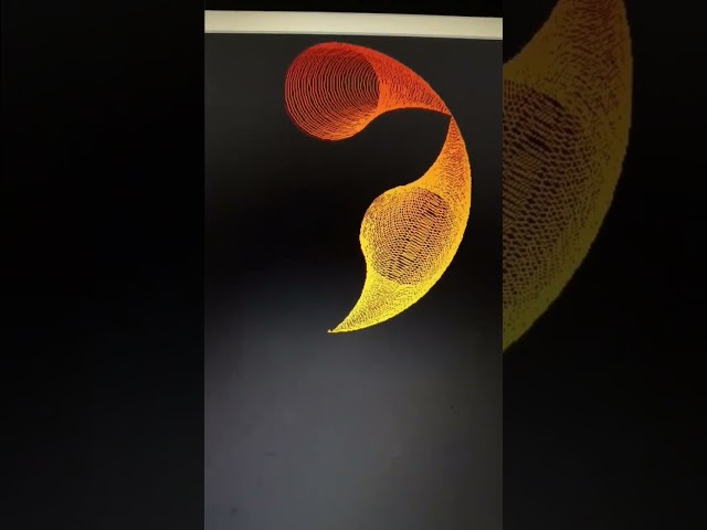 Biohazard Symbol in python turtle graphics visual studio code #python #turtlegraphics #vscode