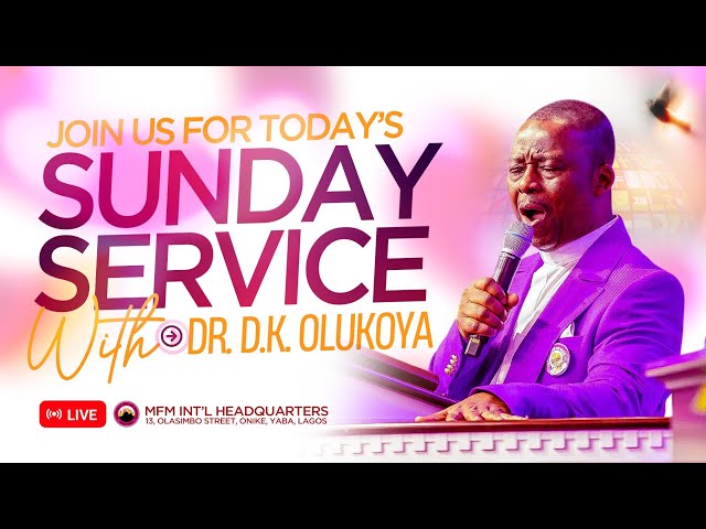 MFM SUNDAY SERVICE LIVE 🔴 TODAY | September 13, 2026 | Dr. D.K. Olukoya