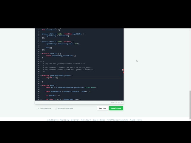Grading Students - Hacker Rank [Easy]