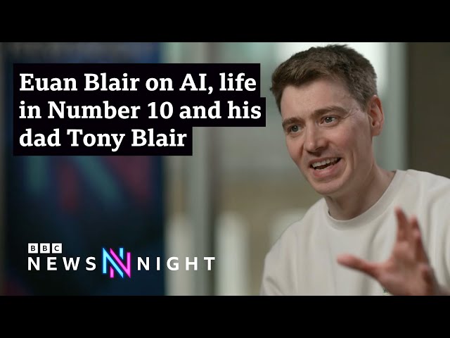 "AI is unlikely to take your job but someone with AI skills might" | Euan Blair on AI and Tony Blair