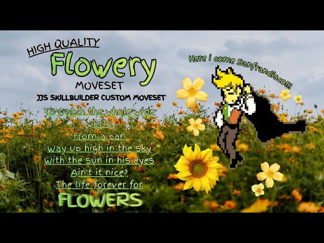 Jujutsu Shenanigans | DELTARUNE FLOWERY Moveset Short Devlog #1