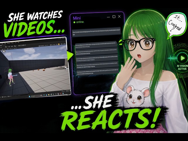 I Made My AI Watch My Own Video    She Had Opinions