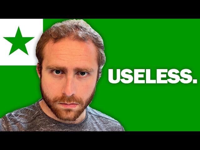 Por qué NO me gusta el esperanto