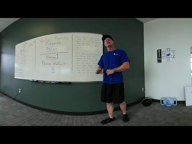 Pulse Personal Training presents Virtual Reality Fitness - Virtual Bodyweight Workout #1
