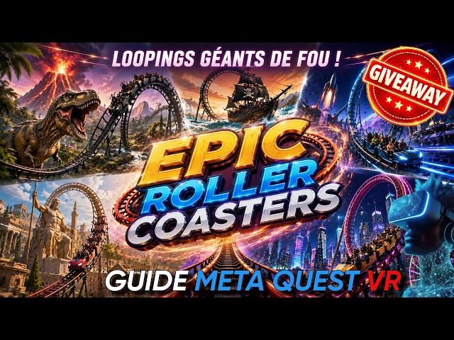 EPIC ROLLER COASTERS: CRAZY GIANT LOOP-THE-LOOPS! - FREE - META QUEST