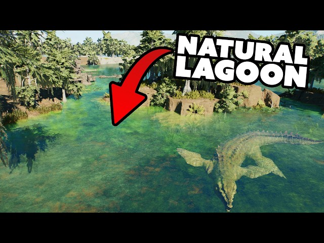 🔲 Turn Your Lagoon Into A SWAMP In 7 Steps | Jurassic World Evolution 3 Natural Lagoon Build